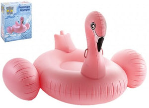 Wild N Wet Giant Inflatable Flamingo Lounger