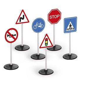 Dolu 6 Piece Traffic Signs Play Set