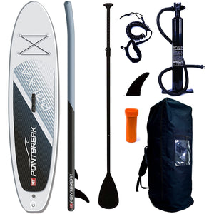 M.Y. Point Break 10ft 6in Inflatable Stand Up Paddleboard Set
