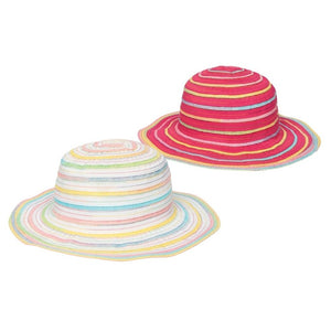 Bartleby Girls Striped Sun Hat