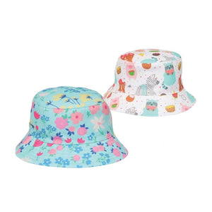 Bartleby Girls Printed Reversible Hat