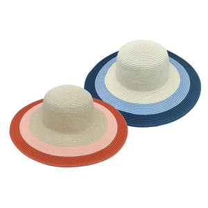 Bartleby Ladies Colour Stripe Brim Hat