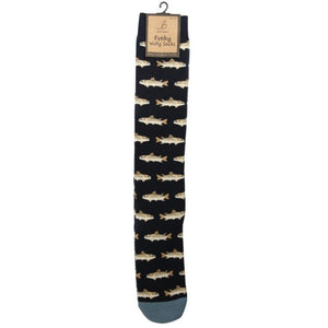 Bartleby Funky Welly Socks - Country Fishing