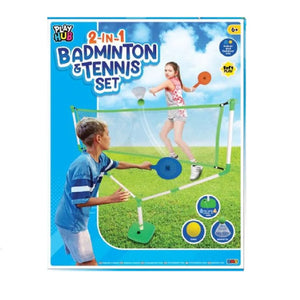 2 In 1 Badminton & Tennis Net Set
