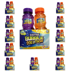 12 x 2-Pack Scented Bubble Solution