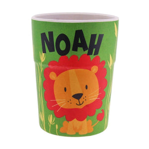 Bamboo Crew Beaker - Noah Lions & Tigers