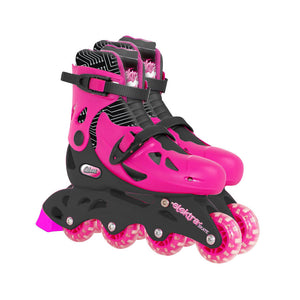 Elektra Inline Skates Size 13j to 3 Pink