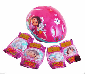 Dora the Explorer Child's Safety Helmet and Pad Set