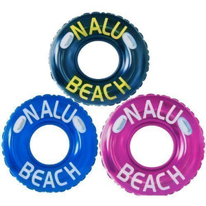Nalu 42" Turbo Swim Ring Inflatable Tube With 2 Handles - 1 Supplied