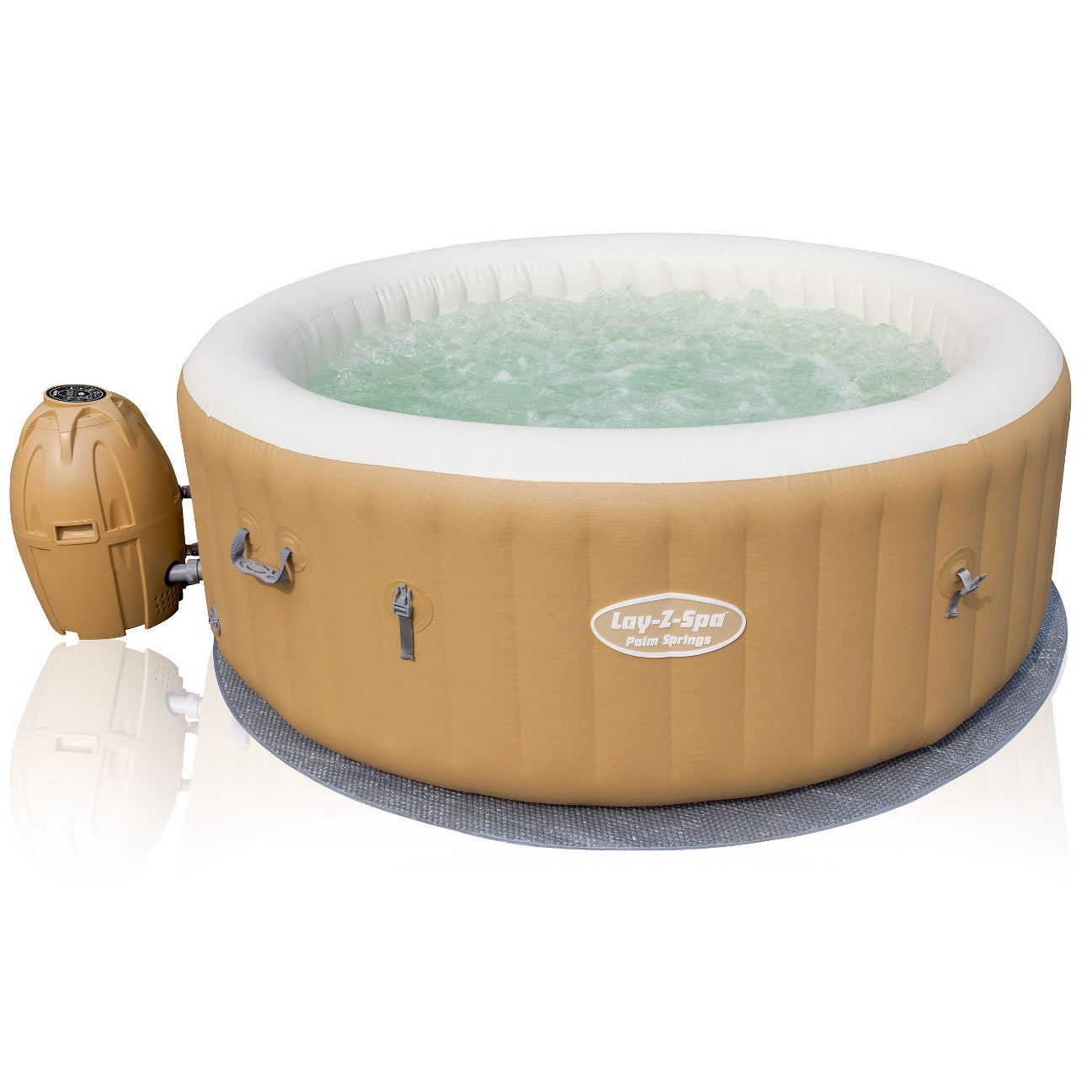 Bestway Lay-Z-Spa Palm Springs Inflatable Hot Tub - EasySpa Hot Tubs