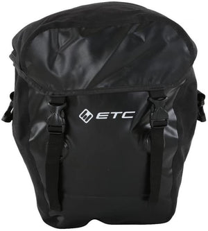 ETC Unisex Bag Waterproof Pannier Black
