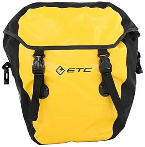 ETC Unisex Bag Waterproof Pannier Yellow