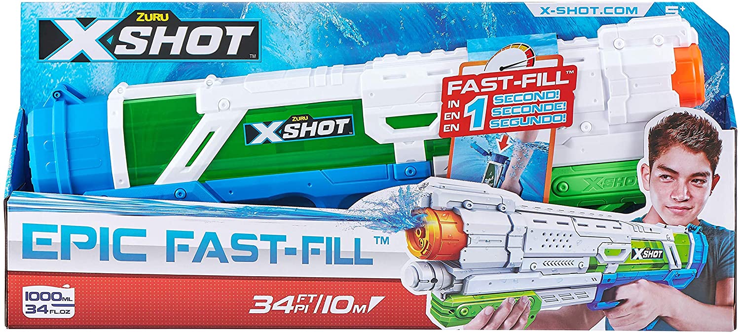 Zuru X-Shot Epic Fast-Fill Water Blaster - EasySpa Hot Tubs