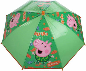 George Pig Dinosaur Childs Stick Umbrella